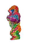 Statue Gorille Pop'Art H60 cm en résine / NUM36 - Statue Pop'Art