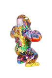 Statue Gorille Pop'Art H60 cm en résine / NUM42 - Statue Pop'Art