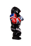 Statue Gorille Pop'Art H60 cm en résine / NUM52 - Statue Pop'Art