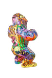 Statue Gorille Pop'Art H60 cm en résine / NUM38 - Statue Pop'Art