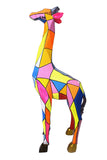 Statue Girafe Pop'Art H180 cm en résine / NUM85 - Statue Pop'Art