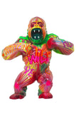 Statue Gorille Pop'Art H60 cm en résine / NUM60 - Statue Pop'Art