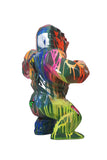 Statue Gorille Pop'Art H60 cm en résine / NUM73 - Statue Pop'Art