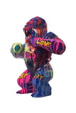 Statue Gorille Pop'Art H60 cm en résine / NUM70 - Statue Pop'Art