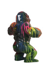 Statue Gorille Pop'Art H60 cm en résine / NUM71 - Statue Pop'Art