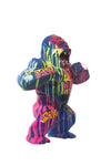 Statue Gorille Pop'Art H60 cm en résine / NUM68 - Statue Pop'Art