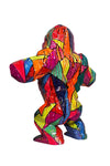 Statue Gorille Pop'Art H60 cm en résine / NUM58 - Statue Pop'Art