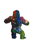 Statue Gorille Pop'Art H60 cm en résine / NUM69 - Statue Pop'Art