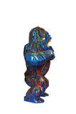 Statue Gorille Pop'Art H60 cm en résine / NUM33 - Statue Pop'Art