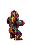 Statue Gorille Pop'Art H60 cm en résine / NUM34 - Statue Pop'Art
