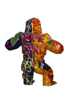 Statue Gorille Pop'Art H60 cm en résine / NUM61 - Statue Pop'Art