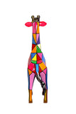 Statue Girafe Pop'Art H100 cm en résine / NUM93 - Statue Pop'Art