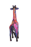 Statue Girafe Pop'Art H100 cm en résine / NUM96 - Statue Pop'Art