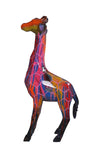Statue Girafe Pop'Art H100 cm en résine / NUM96 - Statue Pop'Art