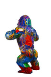 Statue Gorille Pop'Art H150 cm en résine / NUM15 - Statue Pop'Art