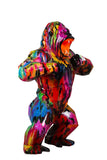 Statue Gorille Pop'Art H150 cm en résine / NUM08 - Statue Pop'Art