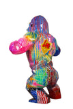 Statue Gorille Pop'Art H150 cm en résine / NUM07 - Statue Pop'Art