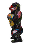 Statue Gorille Pop'Art H100 cm en résine / NUM26 - Statue Pop'Art