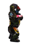 Statue Gorille Pop'Art H100 cm en résine / NUM24 - Statue Pop'Art