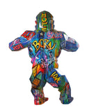 Statue Gorille Pop'Art H200 cm en résine / NUM03 - Statue Pop'Art