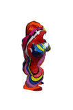Statue Gorille Pop'Art H60 cm en résine / NUM65 - Statue Pop'Art